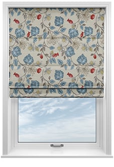 Parchment, Wedgewood - Twist&Fit Roman Blind